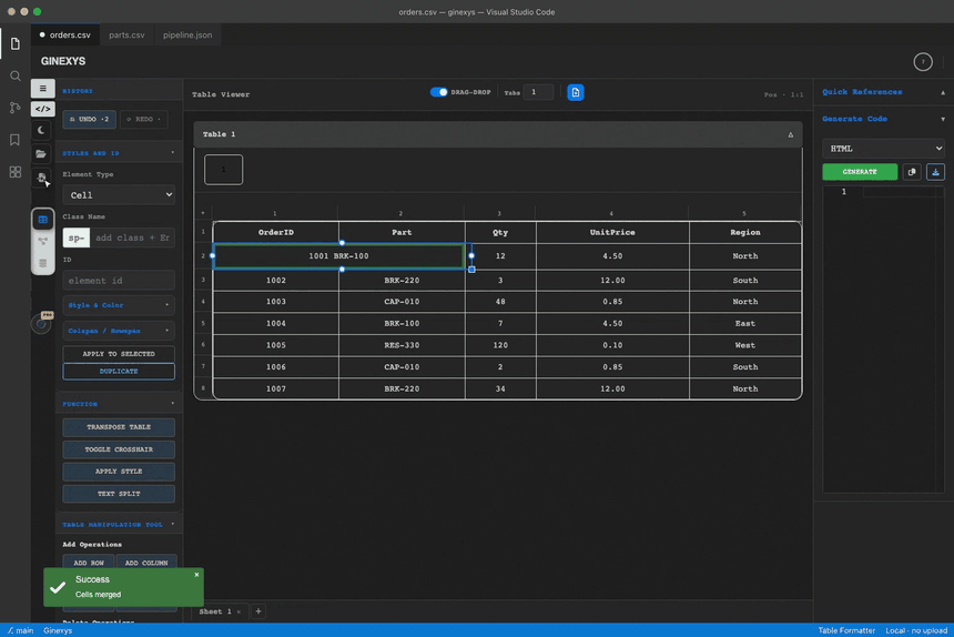 How to Build a No-Code Data Pipeline to Join, VLOOKUP, and Filter CSV Files demonstration