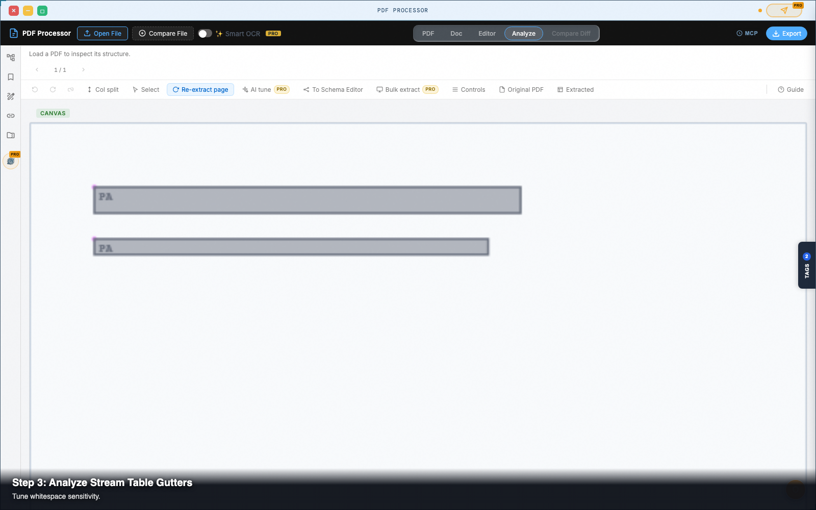 Step 3 — Edit and format table cells